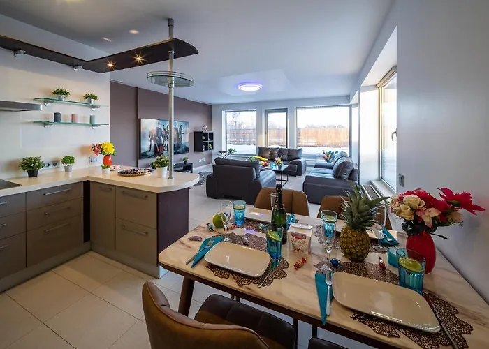 아파트 Lux Penthouse &