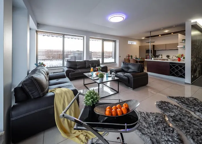 Lux Penthouse & Διαμέρισμα Ρίγα